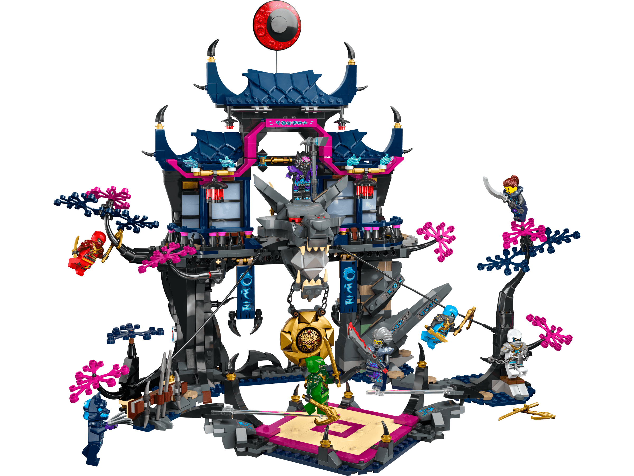 LEGO sættet Wolf Mask Shadow Dojo
