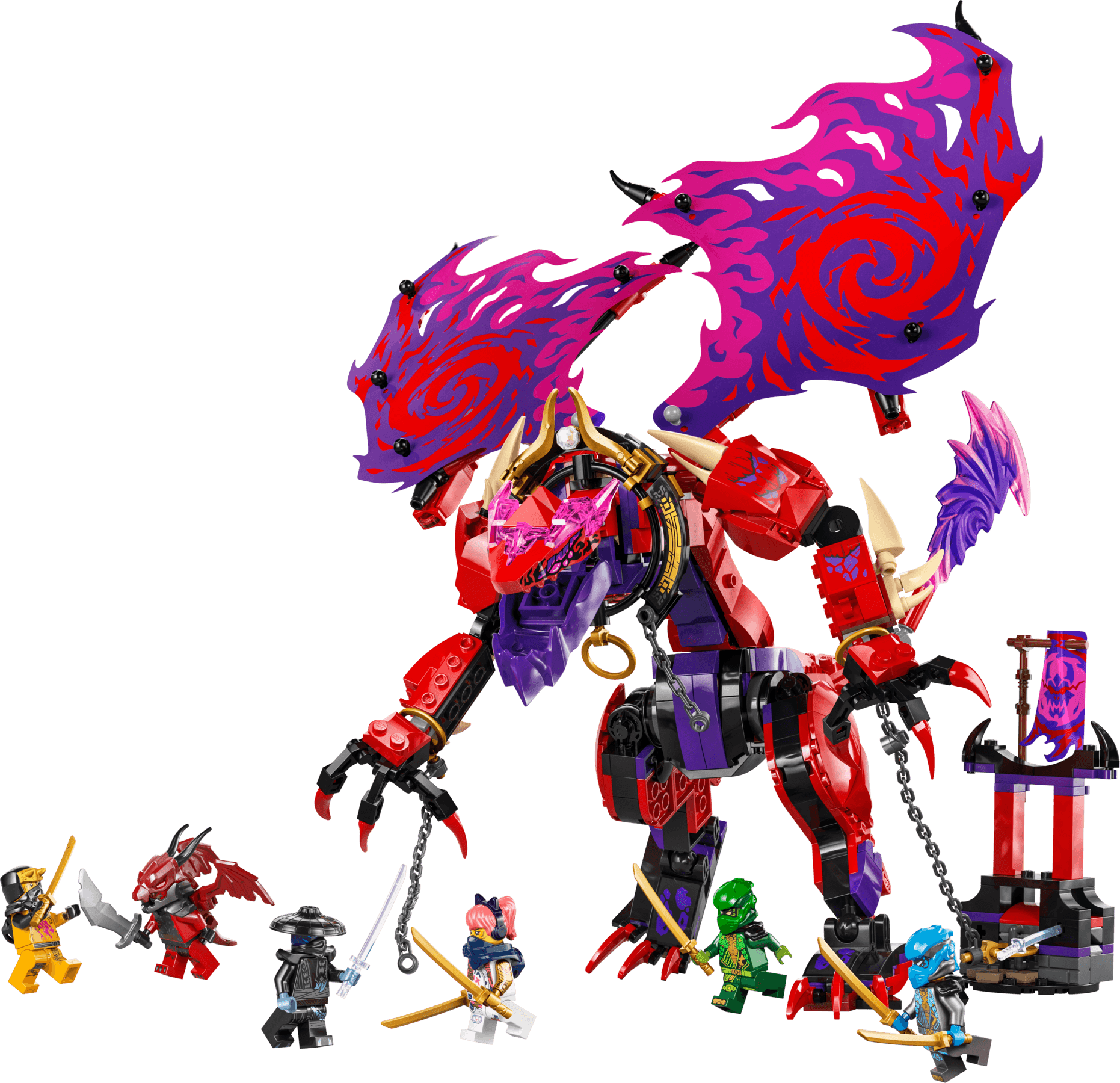 LEGO sættet Thunderfang Dragon of Chaos