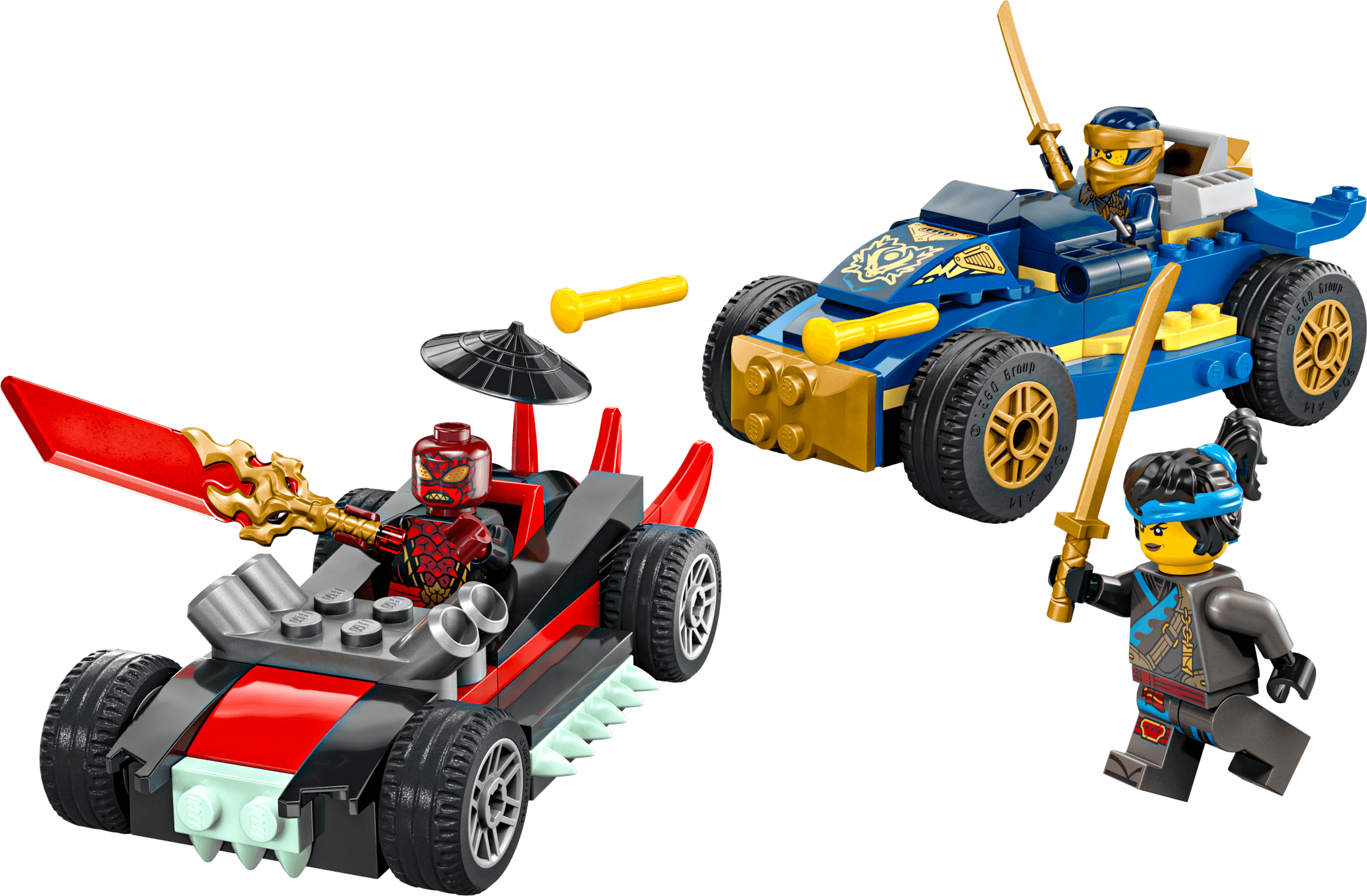 LEGO sættet Rogue vs. Drix Race Car Duel