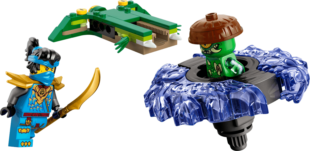 LEGO sættet Nya vs. Mutation Monster Spinner