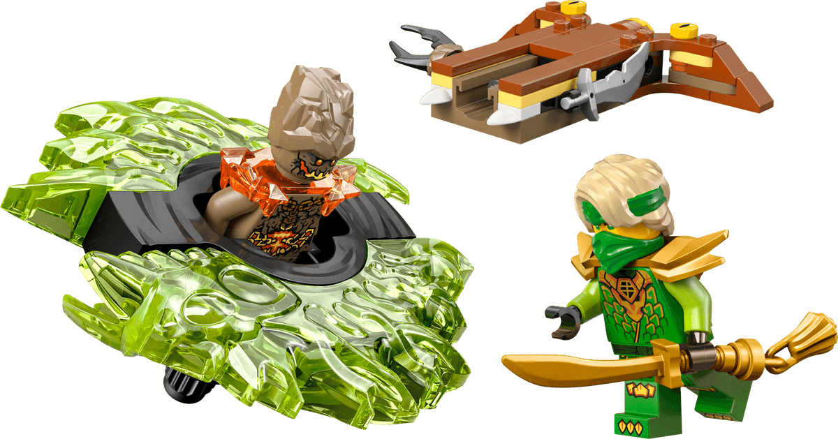 LEGO sættet Lloyd vs. Earth Monster Spinner