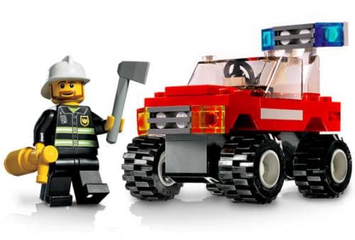 LEGO sættet Fire Car