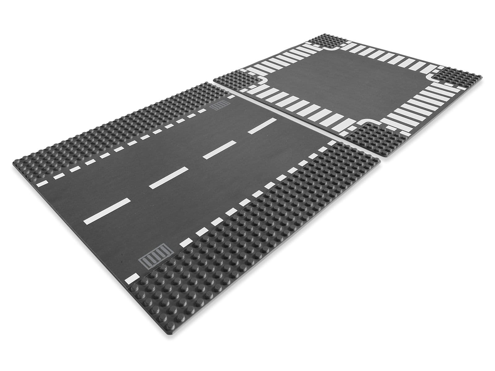 LEGO sættet Straight & Crossroad Plates