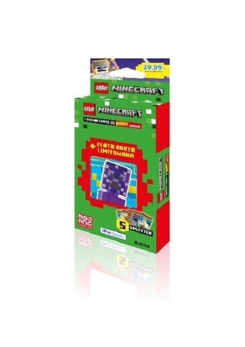 LEGO sættet Minecraft Trading Cards Series 2: Boom-Bastic - Eco-Blister (Polish Version)