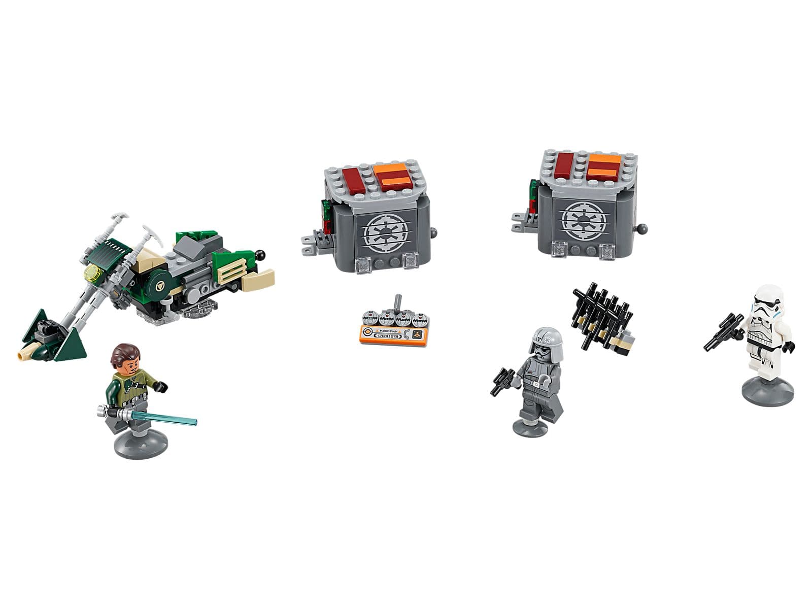LEGO sættet Kanan's Speeder Bike