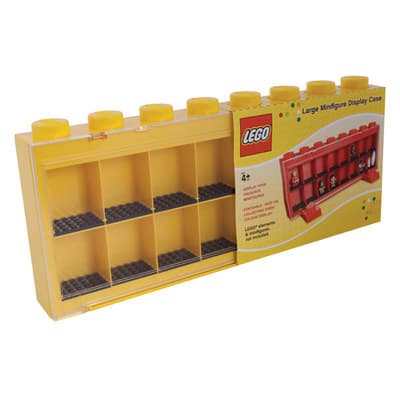 LEGO sættet Minifigure Display Case Large Yellow