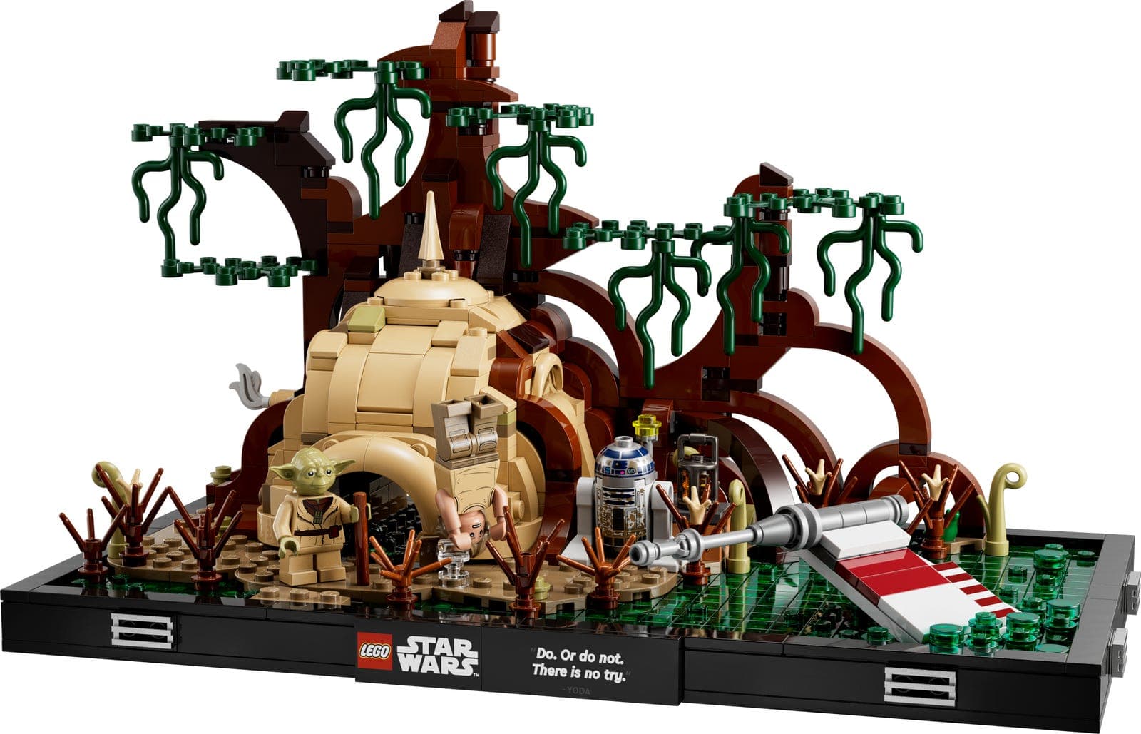 LEGO sættet Dagobah Jedi Training Diorama