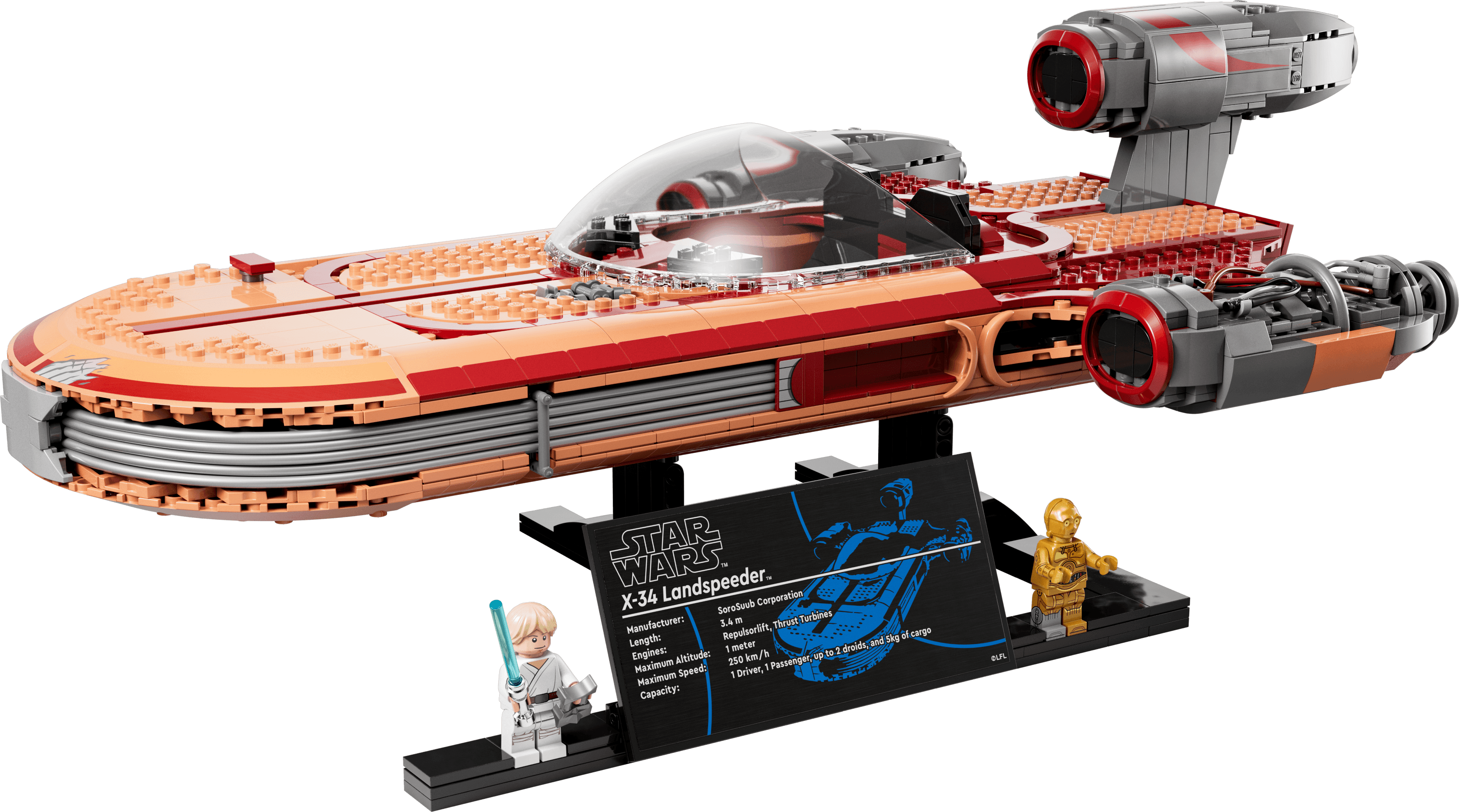 LEGO sættet Luke Skywalker's Landspeeder