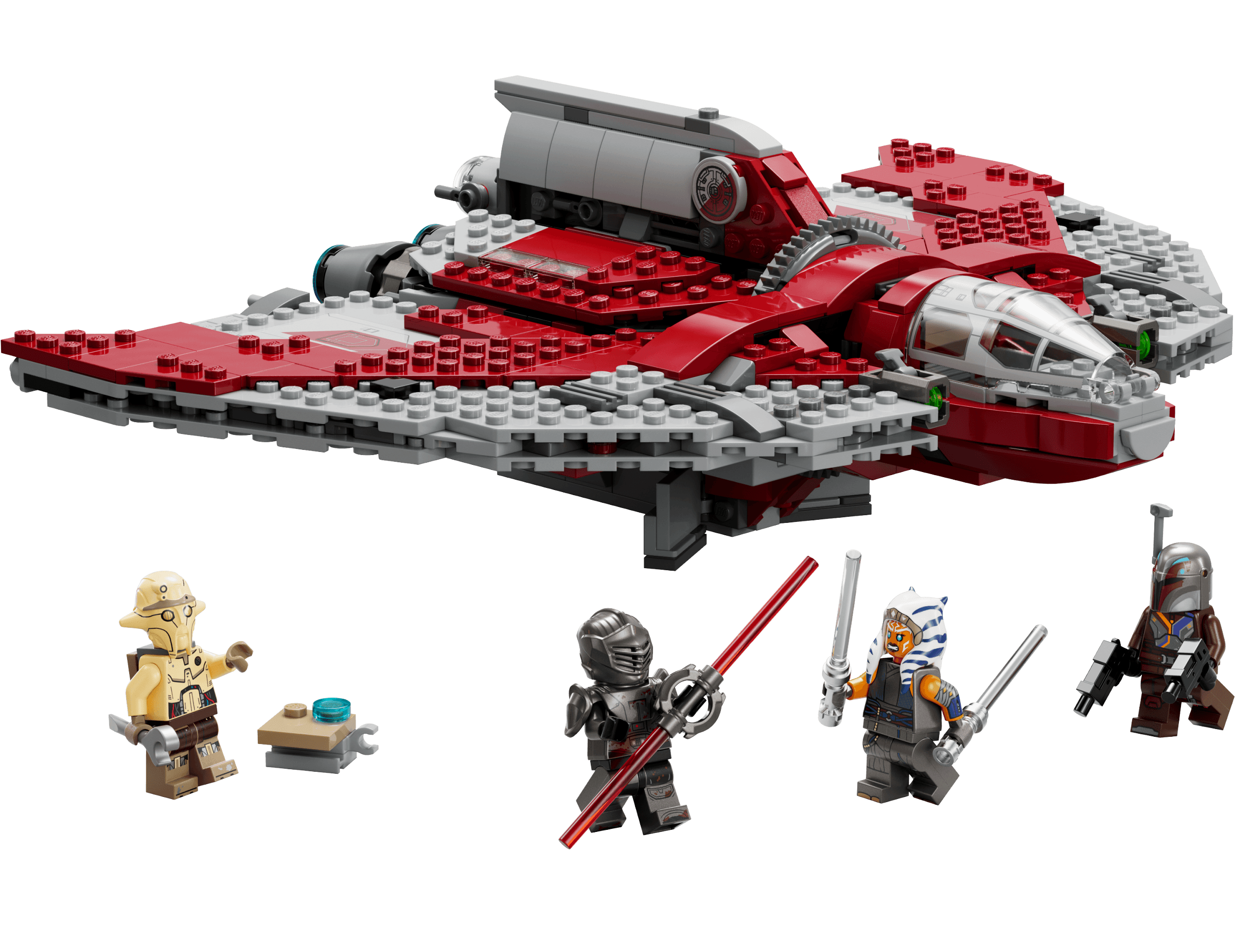 LEGO sættet Ahsoka Tano's T-6 Jedi Shuttle
