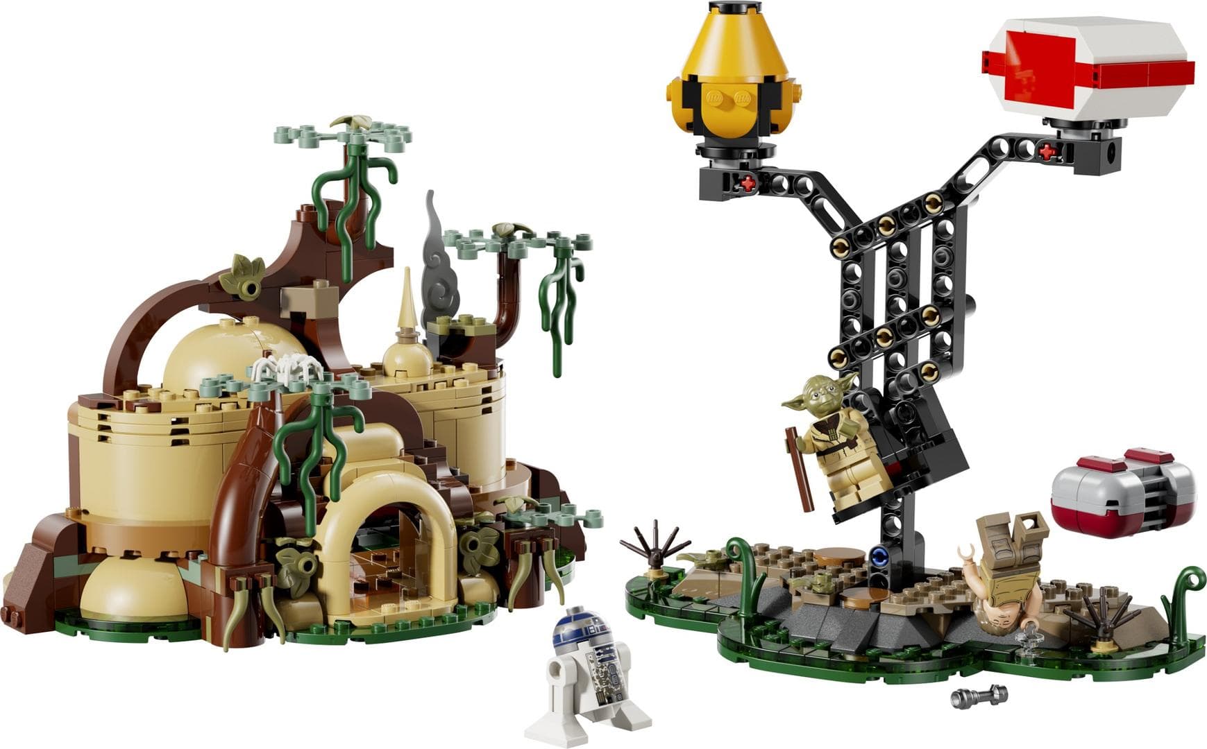 LEGO sættet Yoda's Hut and Jedi Training
