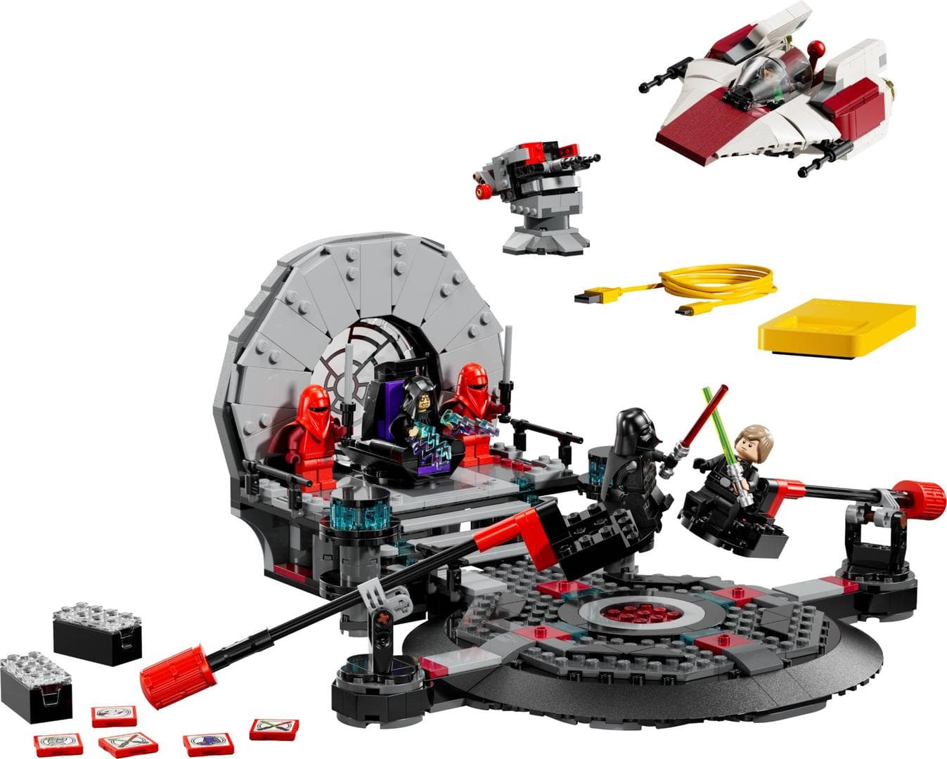LEGO sættet Throne Room Duel & A-Wing
