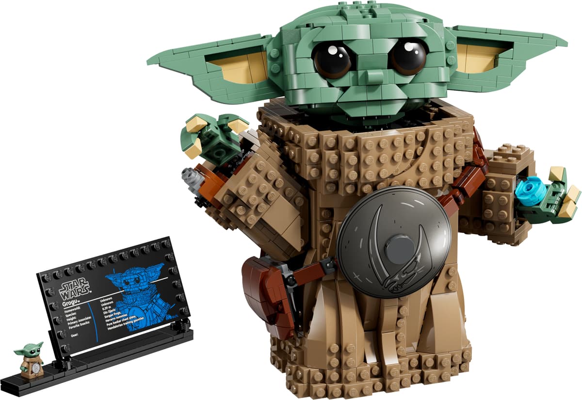 LEGO sættet Grogu (Mandalorian Apprentice)