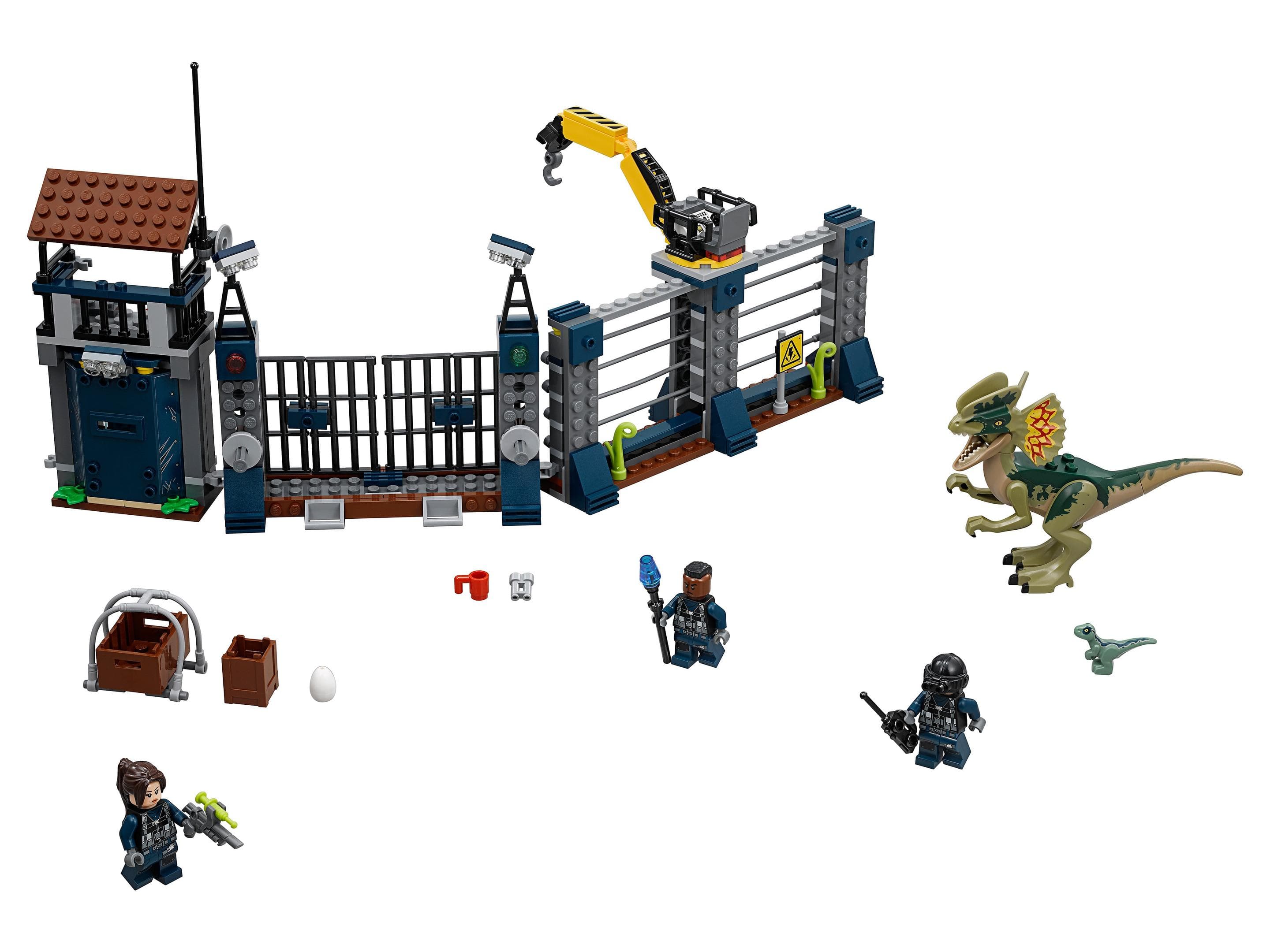 LEGO sættet Dilophosaurus Outpost Attack