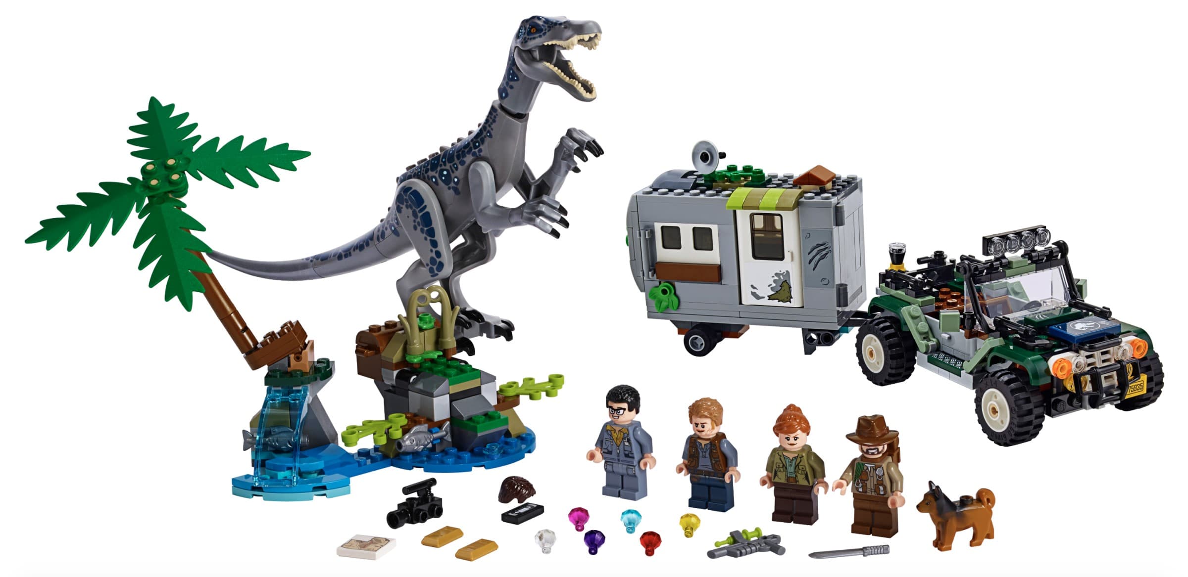 LEGO sættet Baryonyx Face-Off: The Treasure Hunt