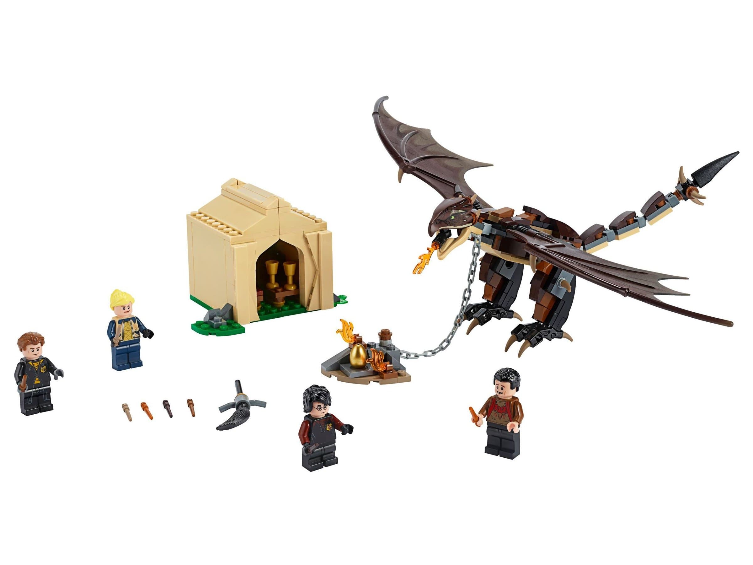 LEGO sættet Hungarian Horntail Triwizard Challenge
