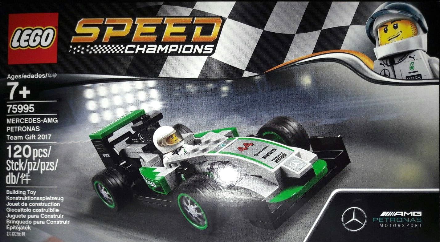 LEGO sættet MERCEDES-AMG PETRONAS Team Gift 2017