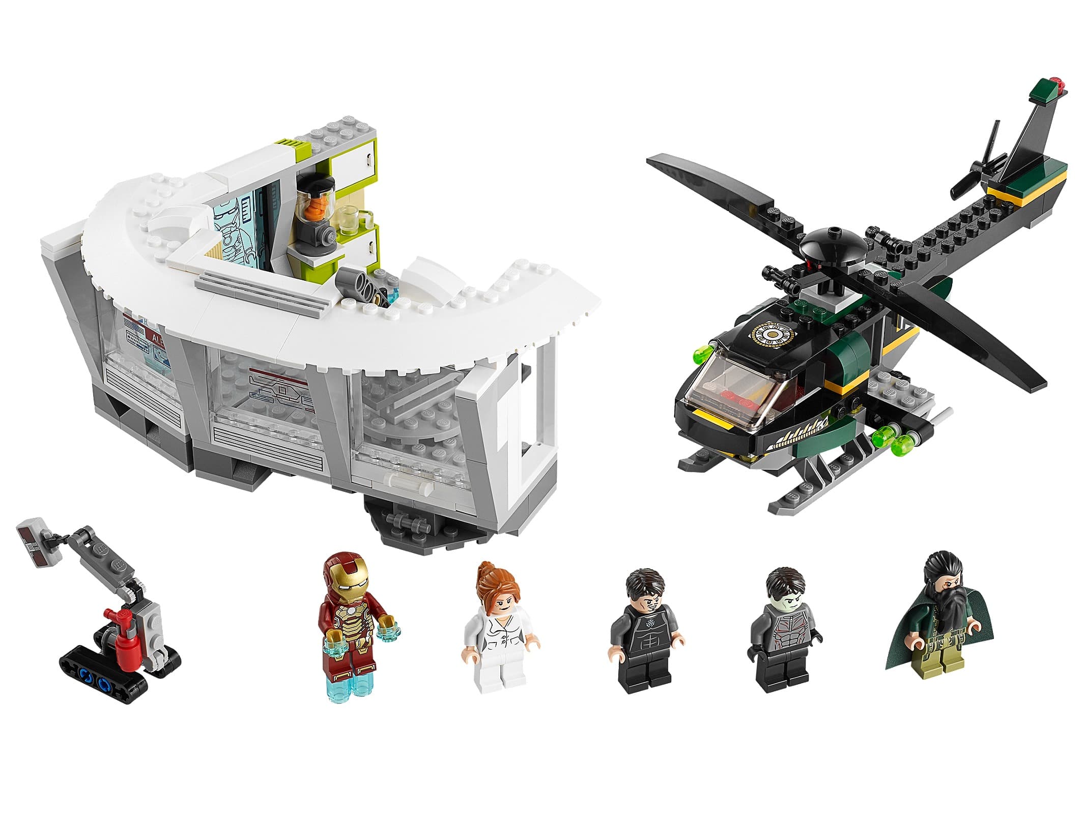 LEGO sættet Iron Man: Malibu Mansion Attack