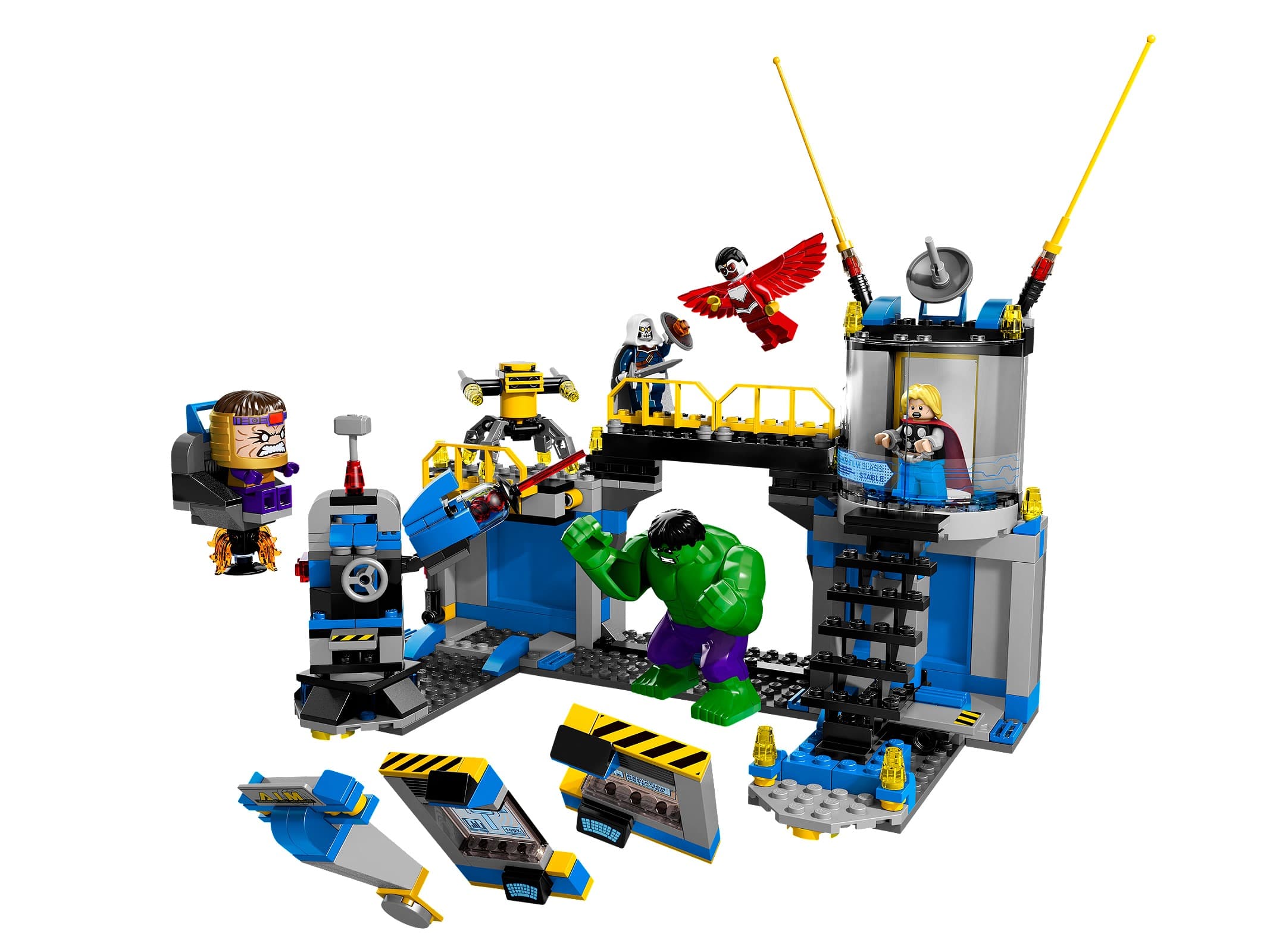 LEGO sættet Hulk Lab Smash
