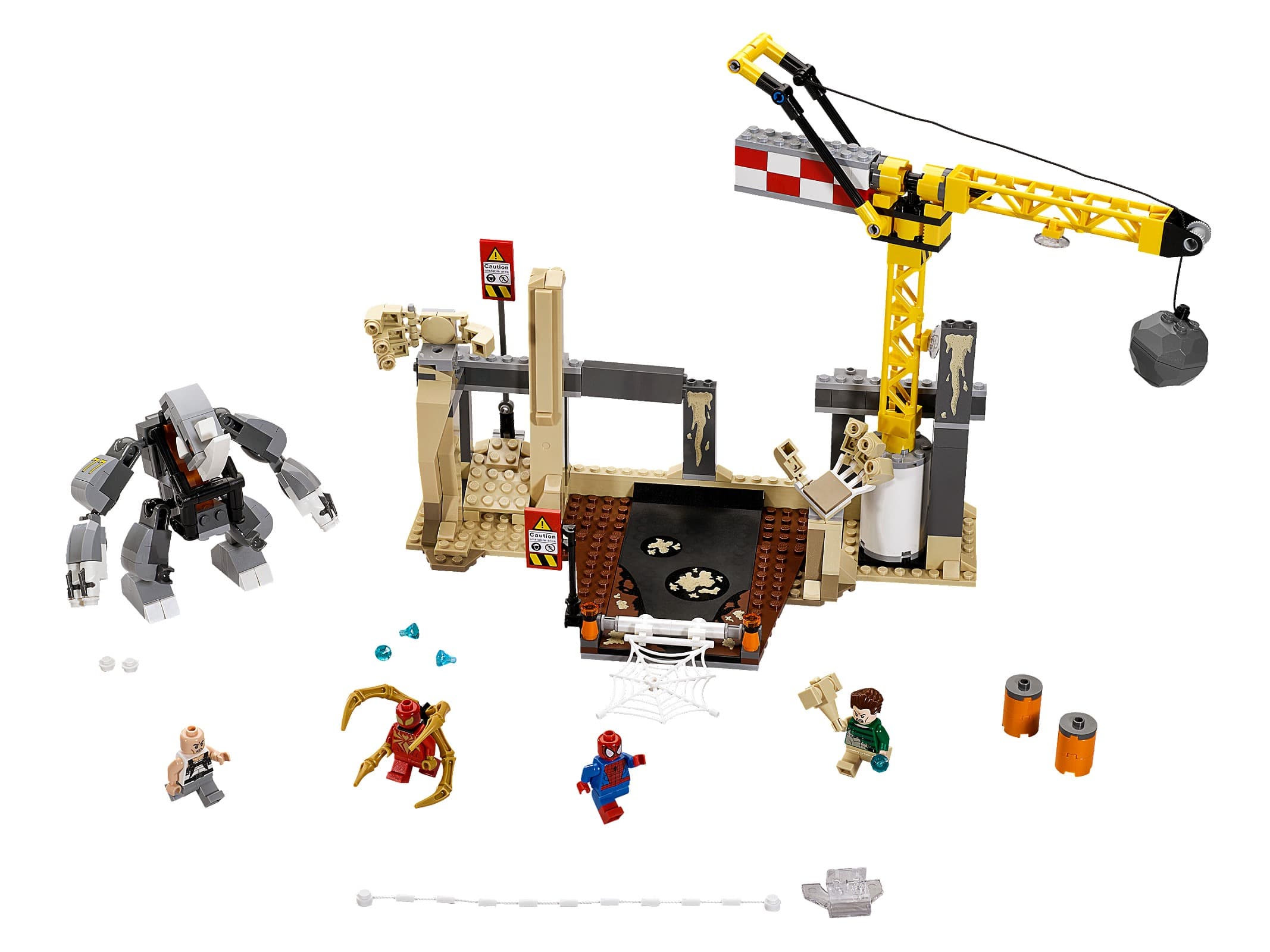 LEGO sættet Rhino and Sandman Super Villain Team-up