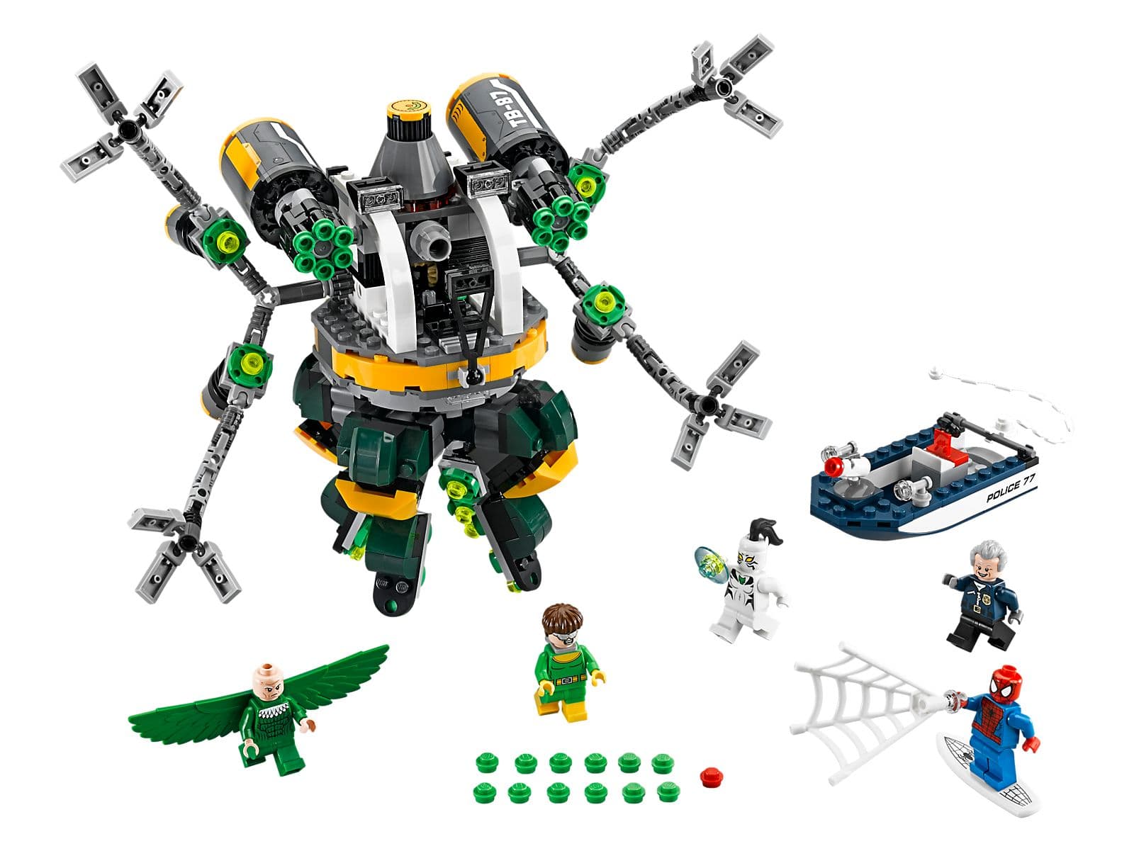 LEGO sættet Spider-Man: Doc Ock's Tentacle Trap