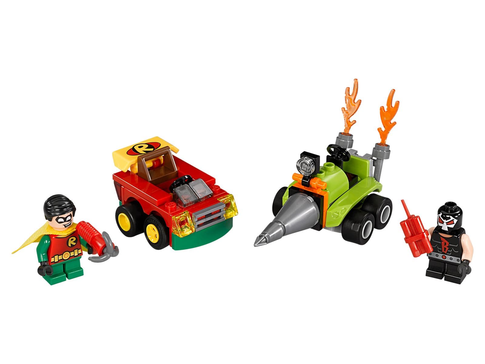 LEGO sættet Mighty Micros: Robin vs. Bane