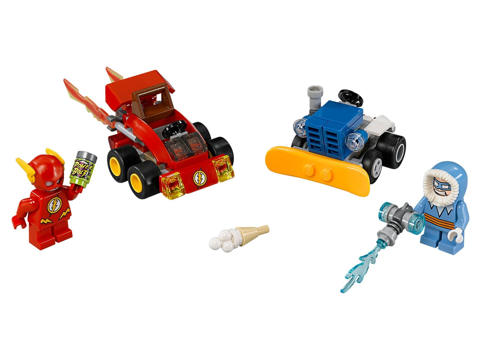 LEGO sættet Mighty Micros: The Flash vs. Captain Cold