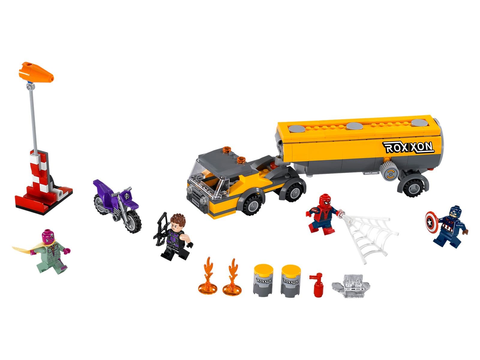 LEGO sættet Tanker Truck Takedown