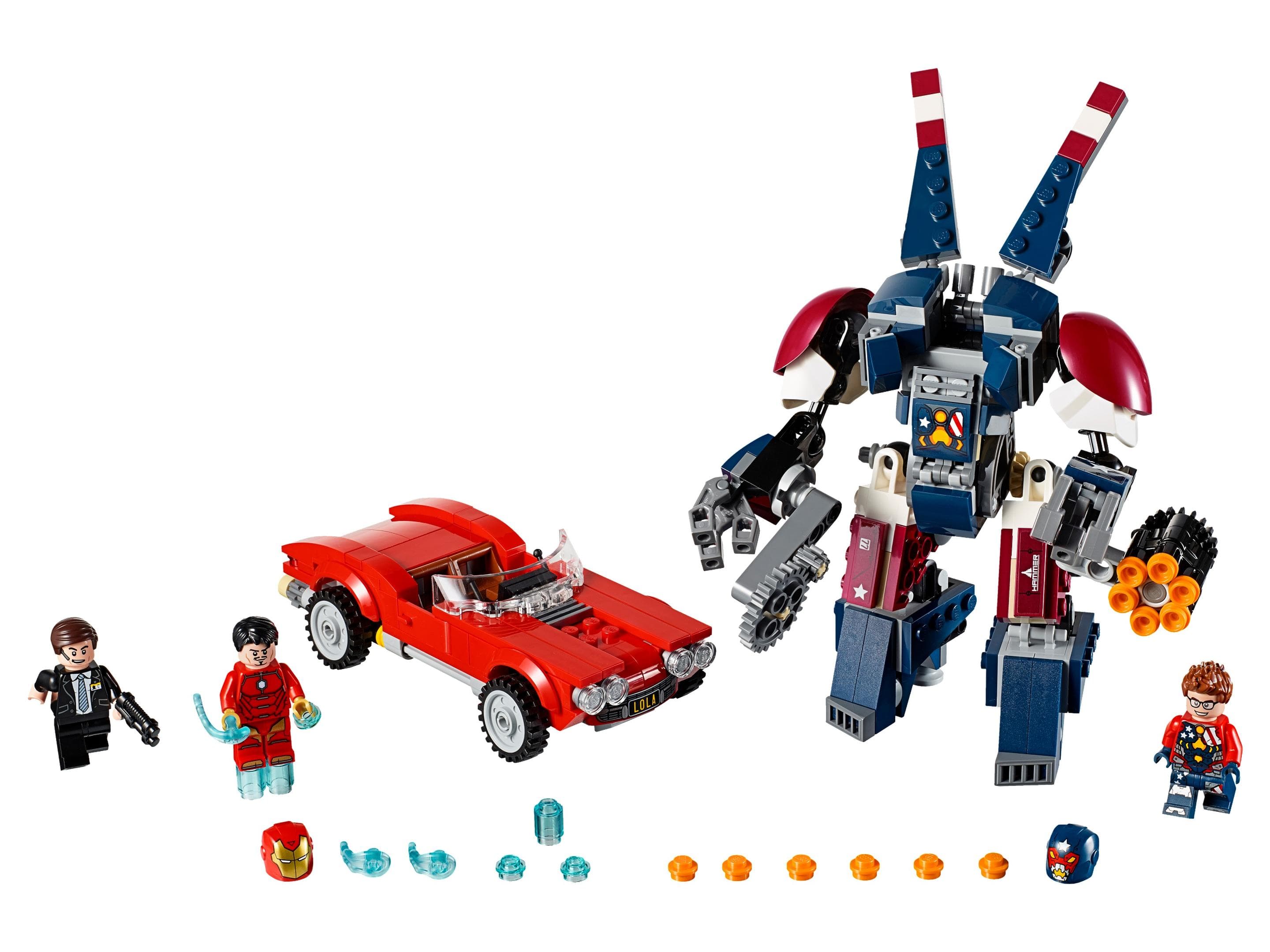 LEGO sættet Iron Man: Detroit Steel Strikes