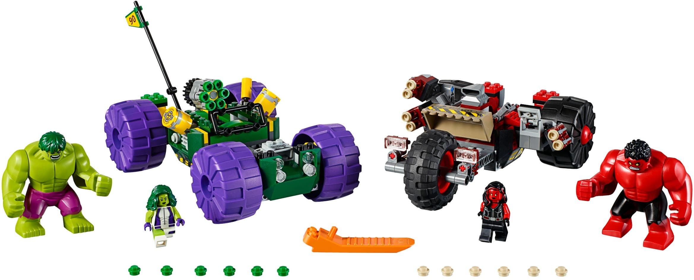 LEGO sættet Hulk vs. Red Hulk