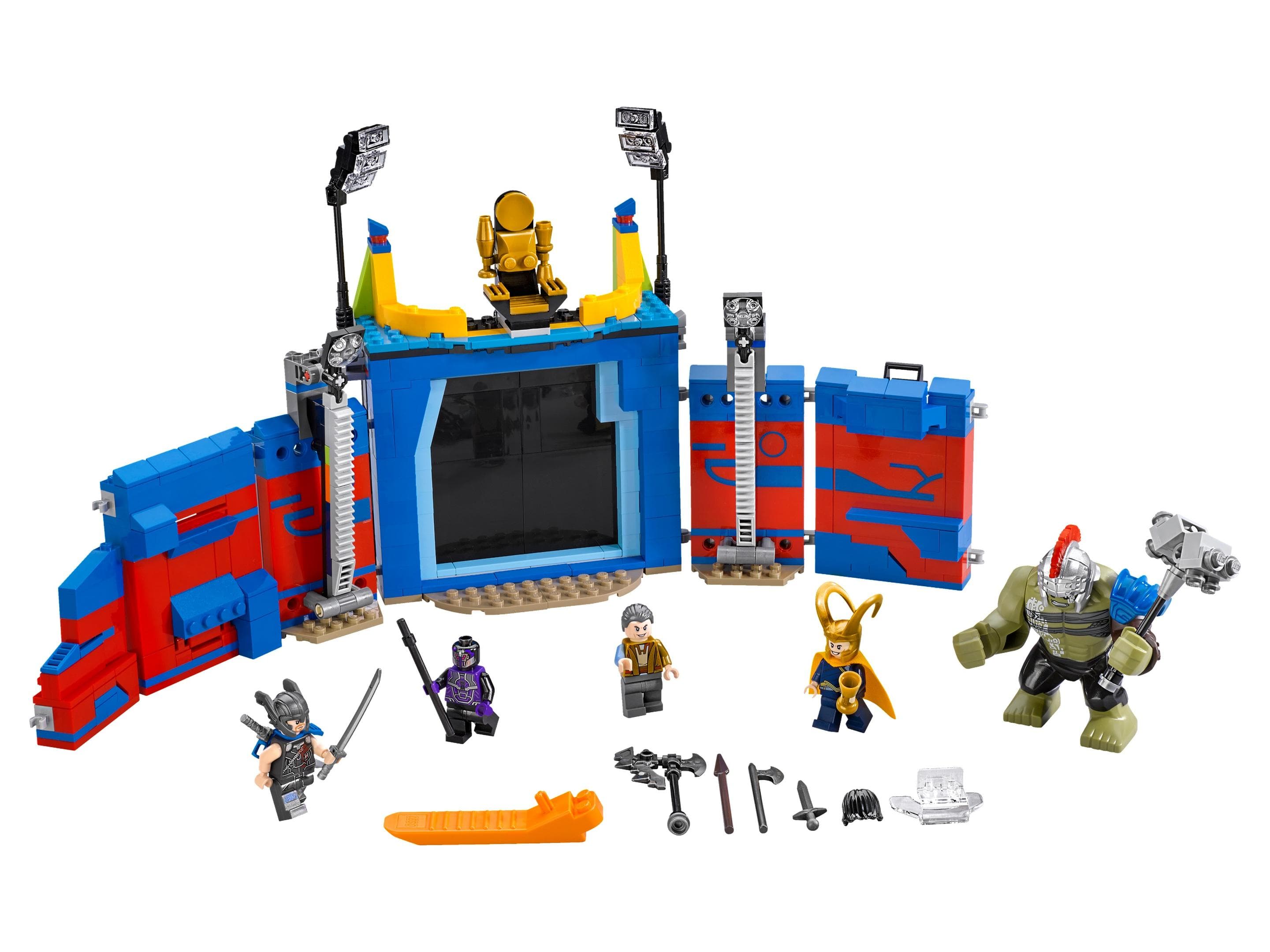 LEGO sættet Thor vs. Hulk: Arena Clash