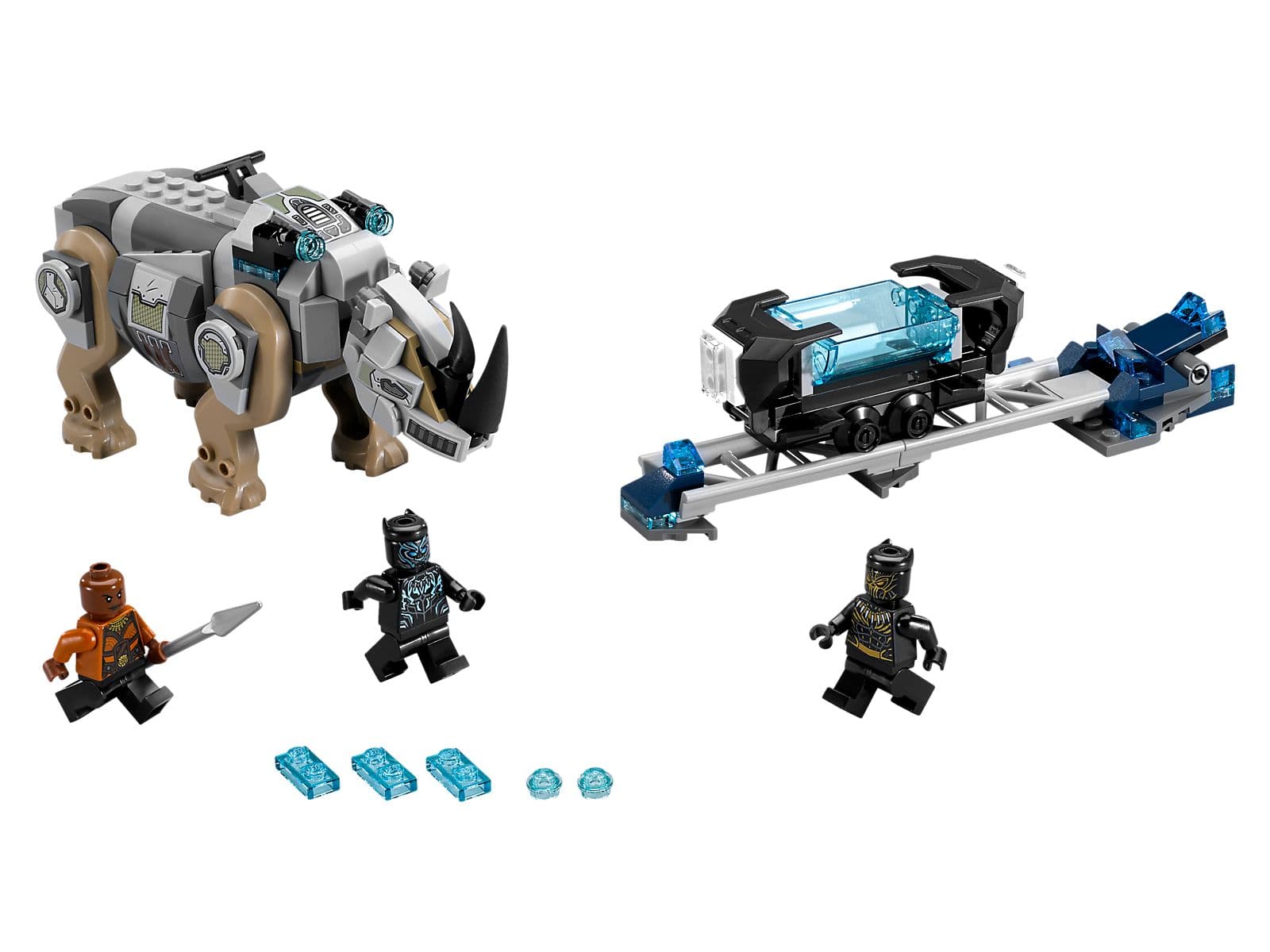 LEGO sættet Rhino Face-Off by the Mine
