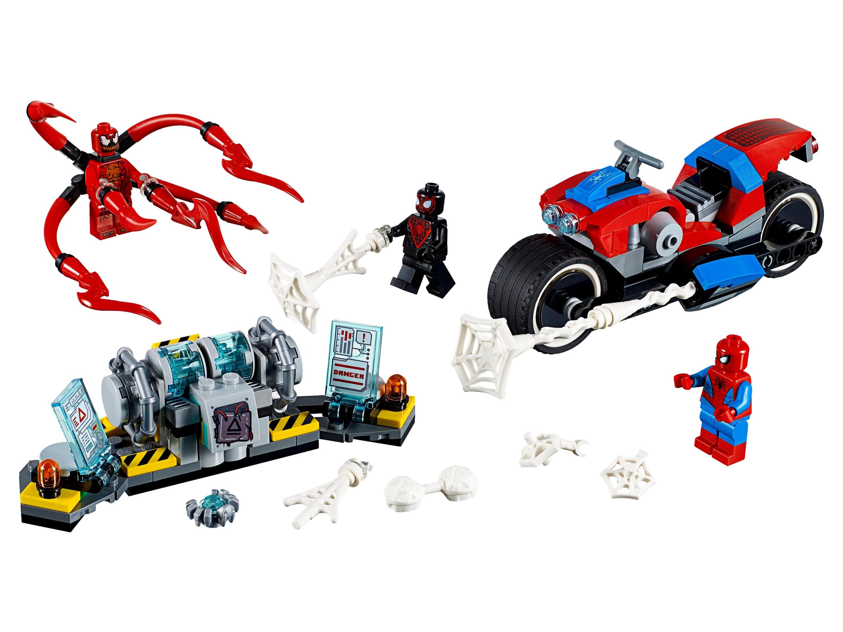 LEGO sættet Spider-Man Bike Rescue