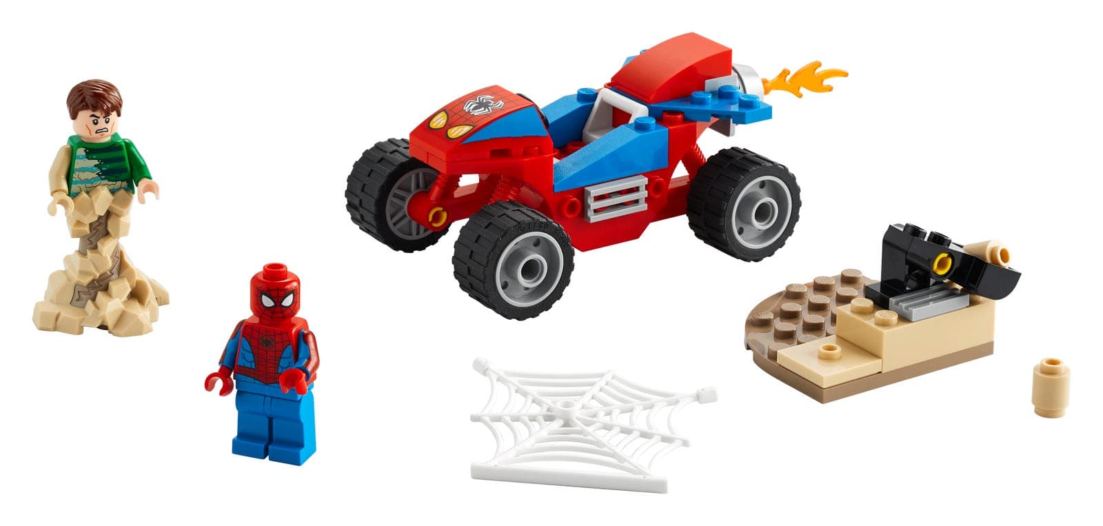LEGO sættet Spider-Man and Sandman Showdown