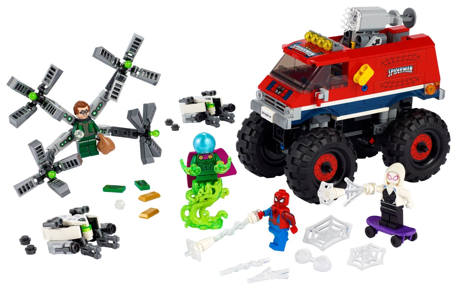 LEGO sættet Spider-Man's Monster Truck vs. Mysterio