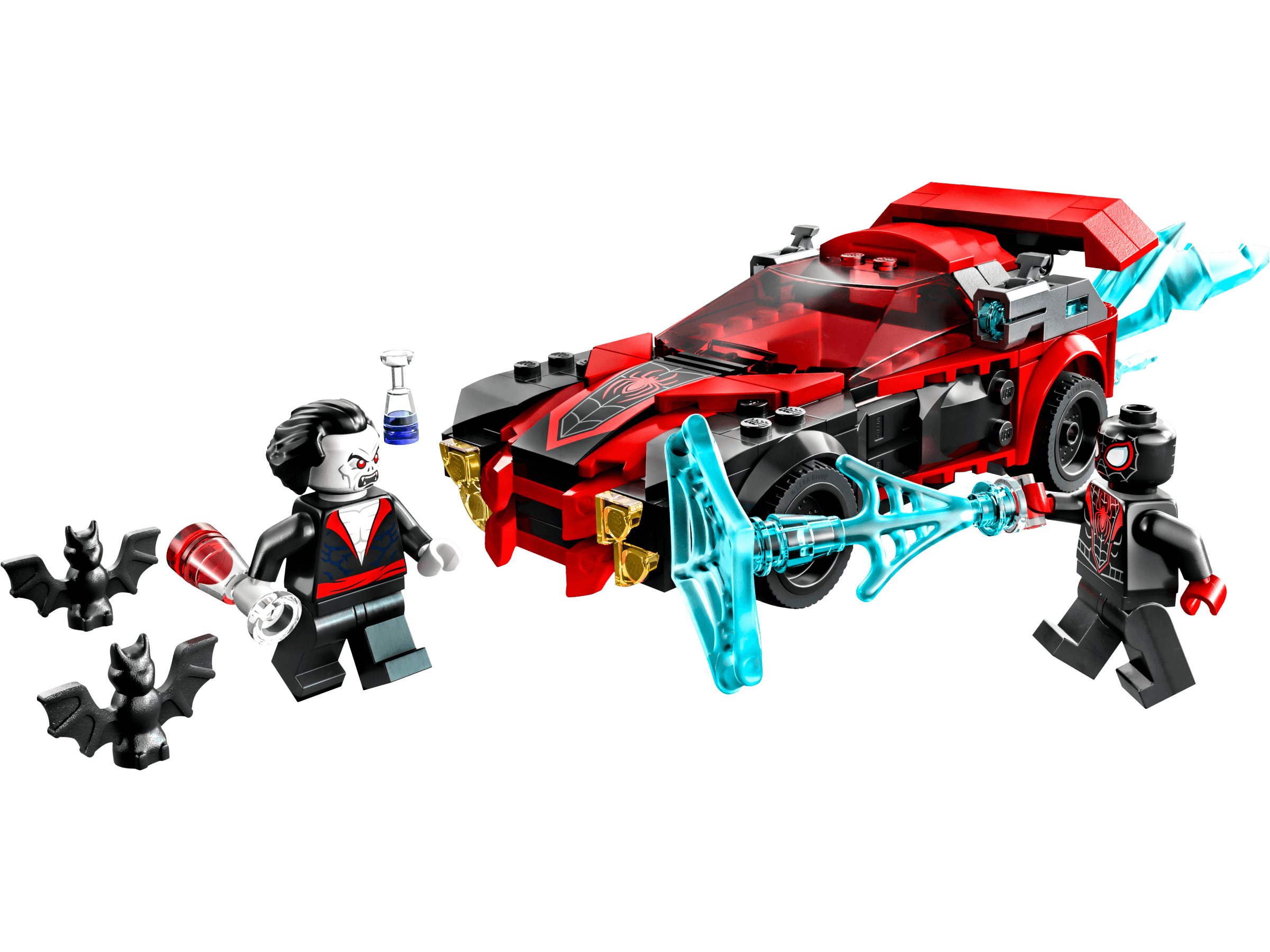 LEGO sættet Miles Morales vs. Morbius