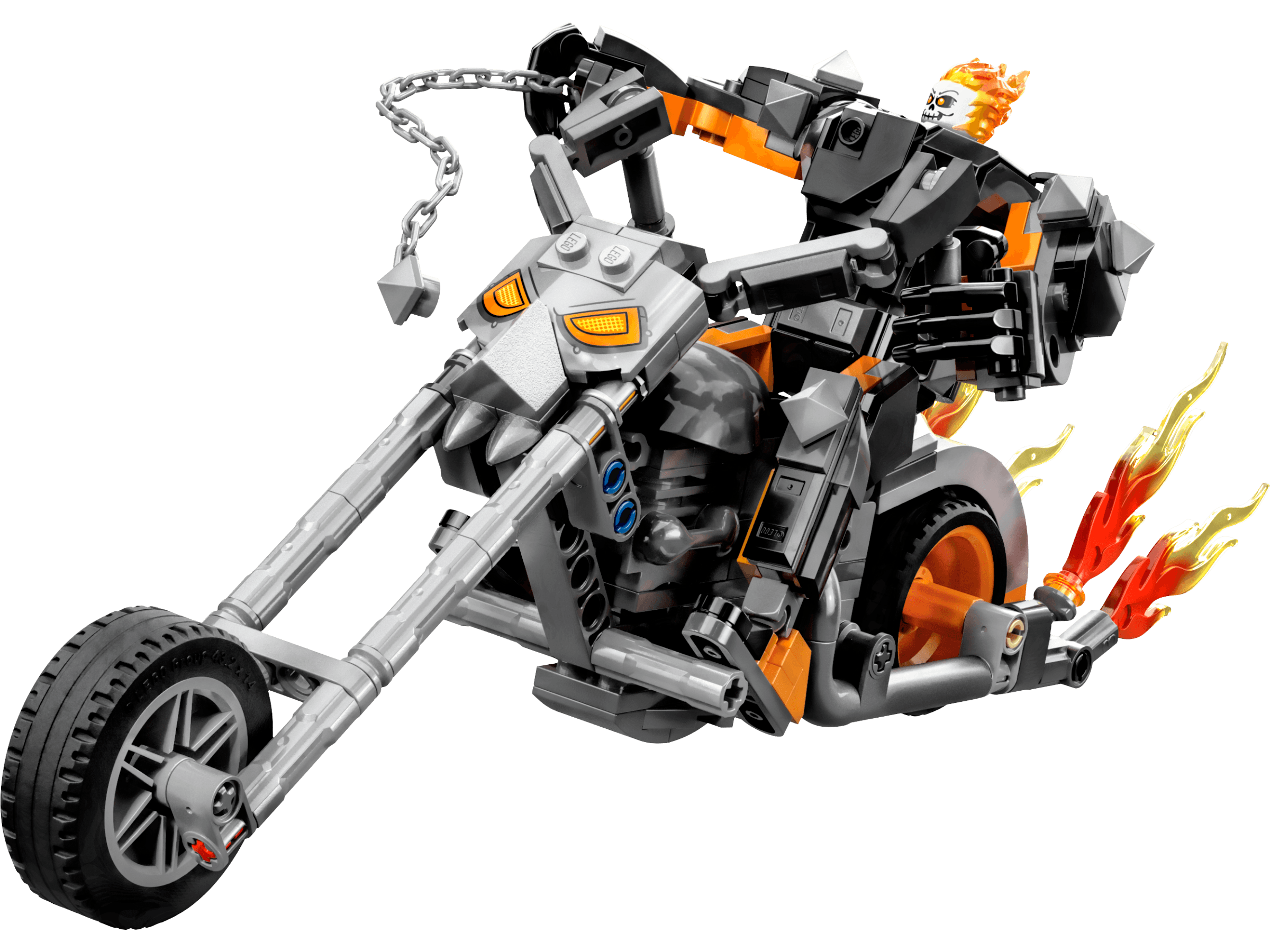 LEGO sættet Ghost Rider Mech & Bike