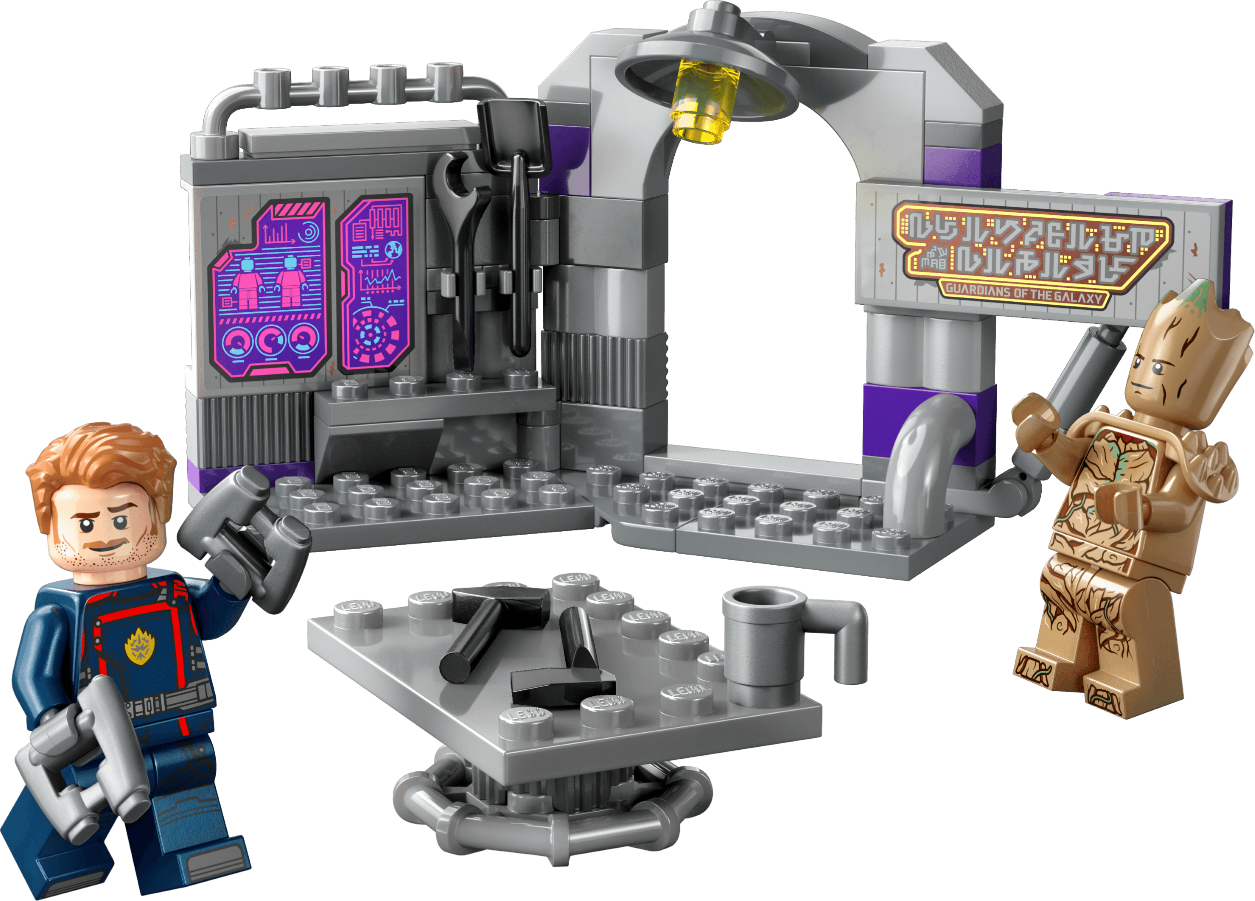 LEGO sættet Guardians of the Galaxy Headquarters