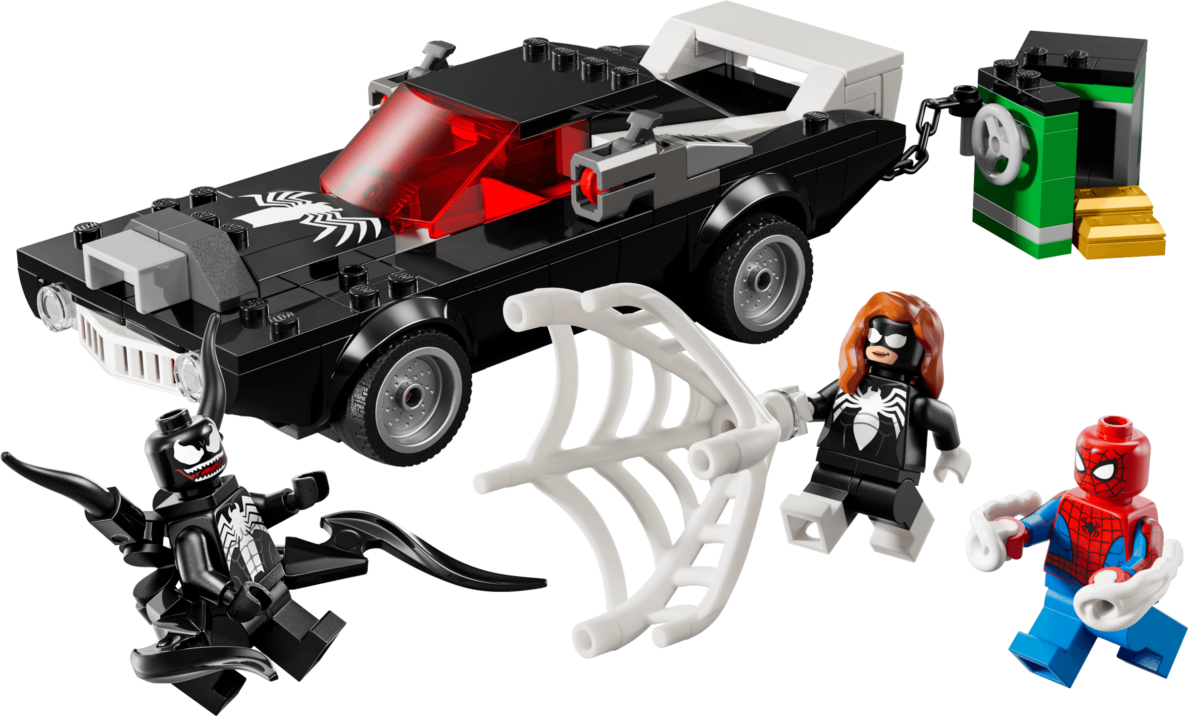 LEGO sættet Spider-Man vs. Venom Muscle Car