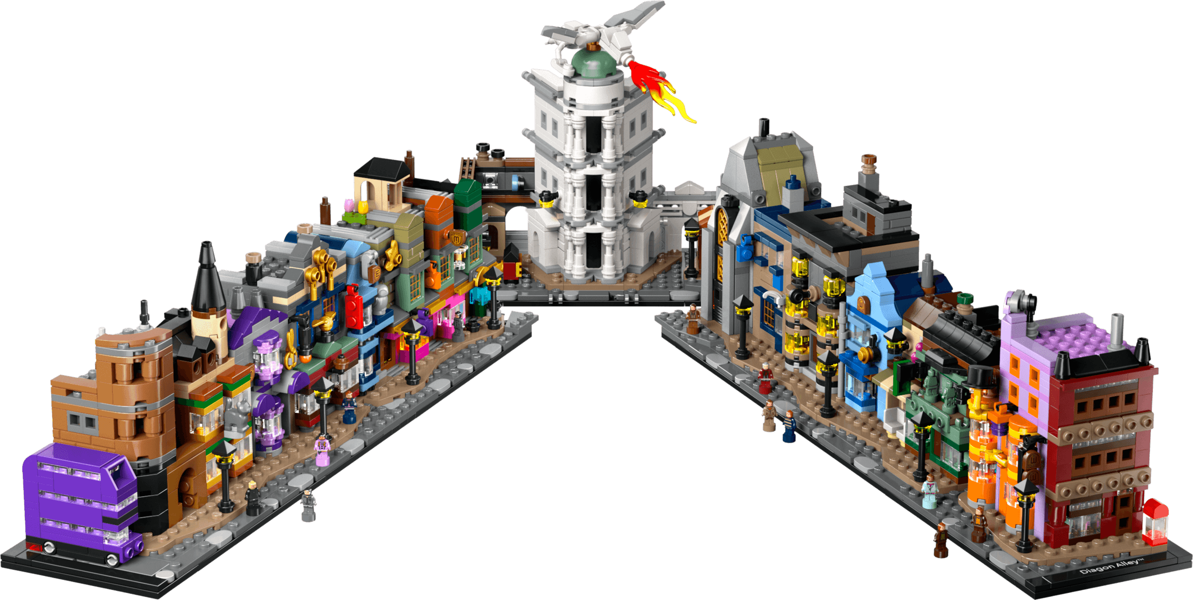 LEGO sættet Diagon Alley Wizarding Shops