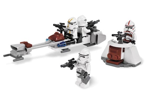 LEGO sættet Clone Troopers Battle Pack