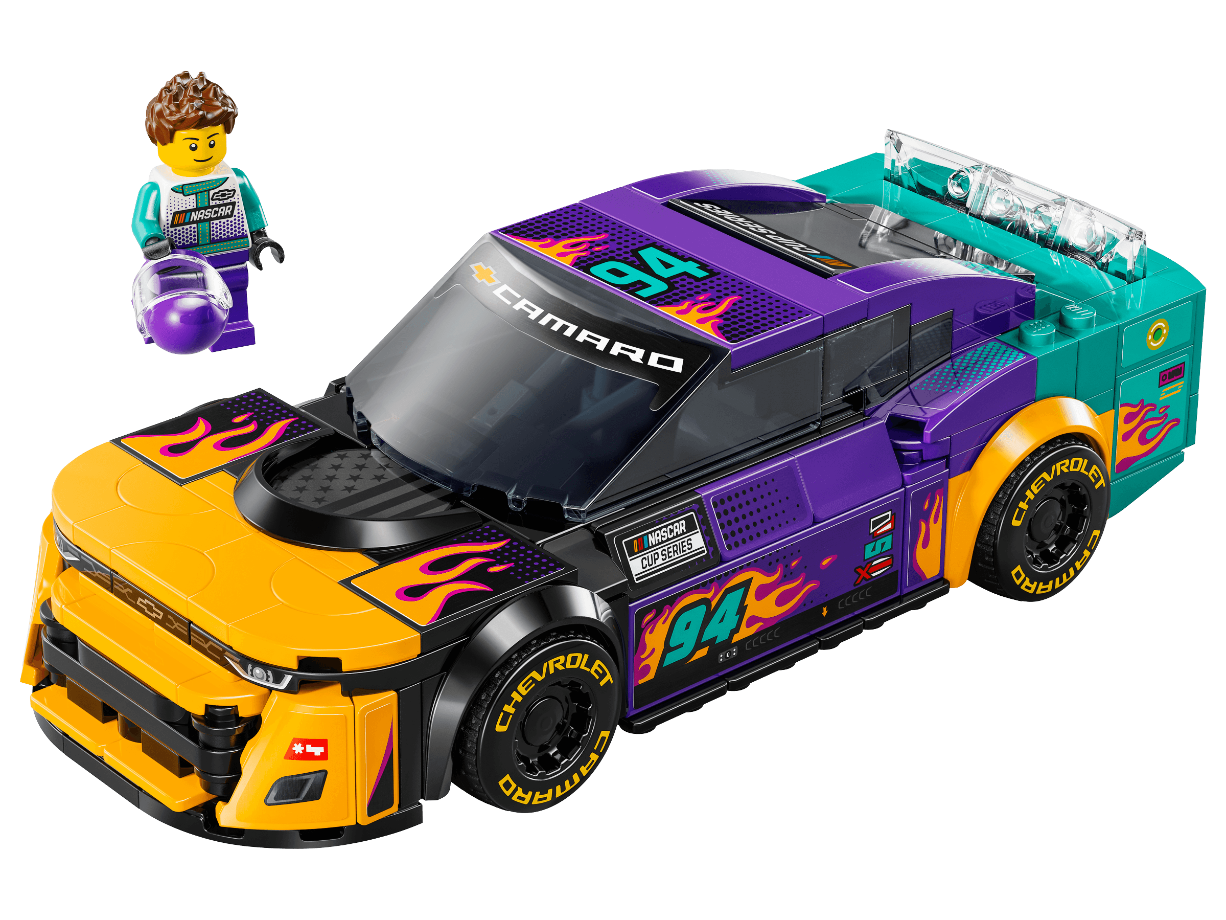 LEGO sættet NASCAR Next Gen Chevrolet Camaro ZL1