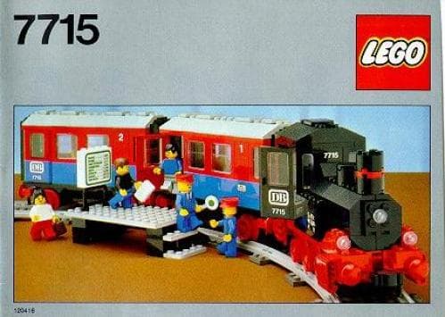 LEGO sættet Push-Along Passenger Steam Train
