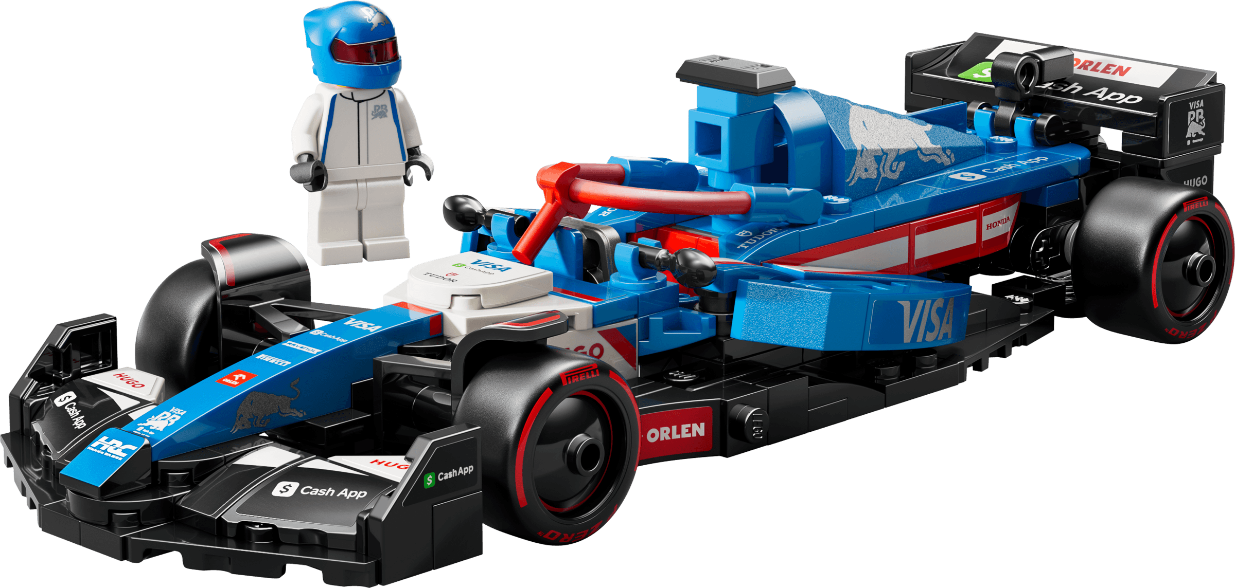LEGO sættet Visa Cash App RB VCARB 01 F1 Race Car