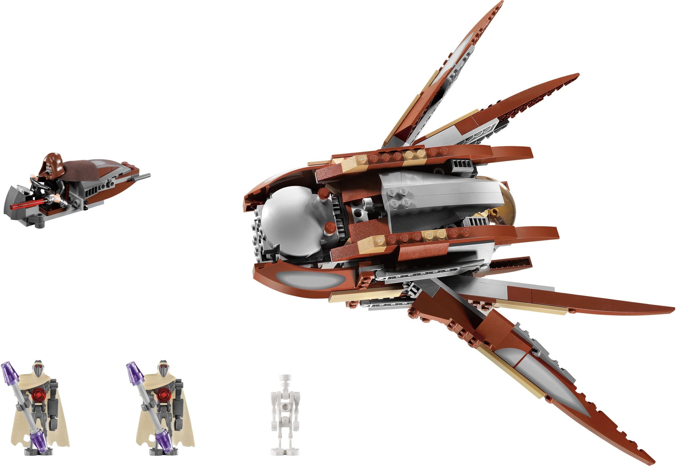 LEGO sættet Count Dooku's Solar Sailer