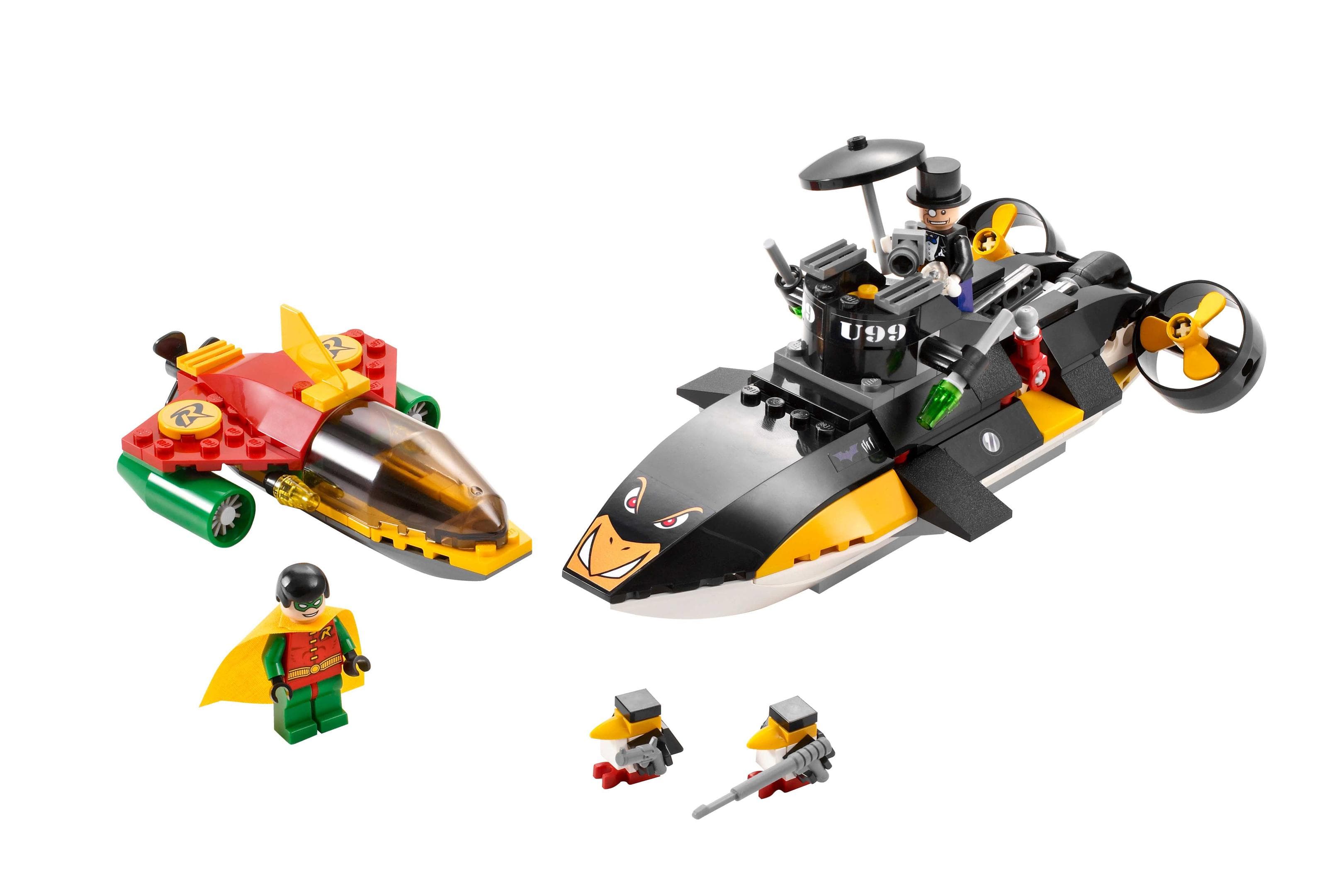 LEGO sættet Robin's Scuba Jet: Attack of The Penguin