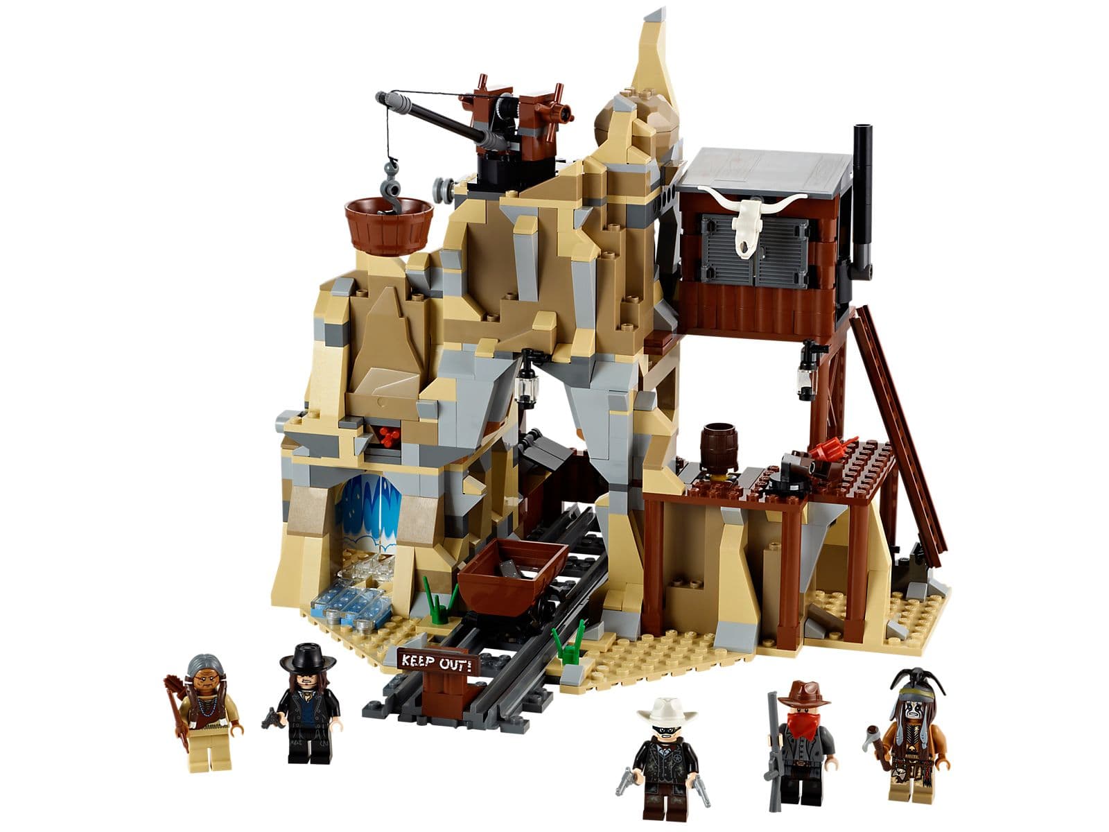 LEGO sættet Silver Mine Shootout