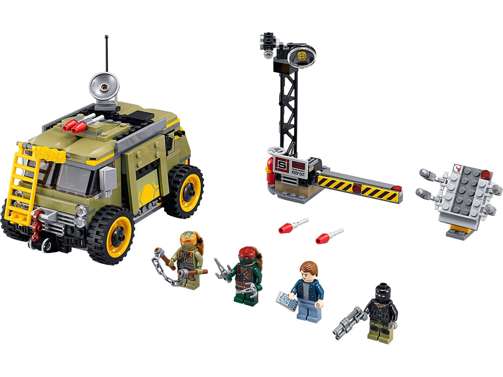 LEGO sættet Turtle Van Takedown