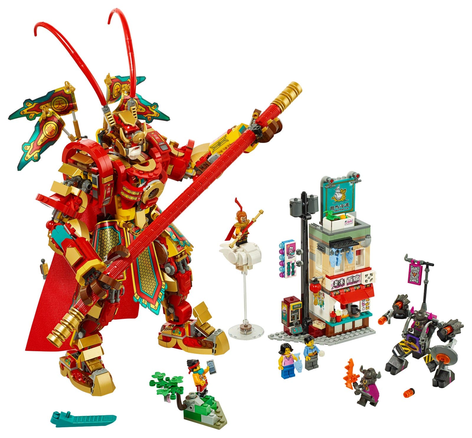 LEGO sættet Monkey King Warrior Mech