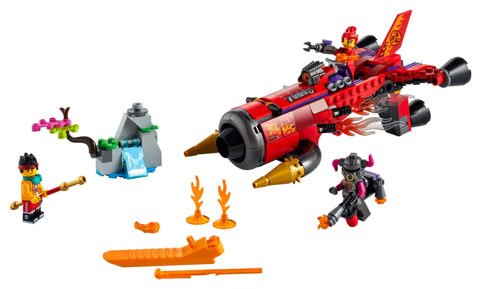 LEGO sættet Red Son's Inferno Jet