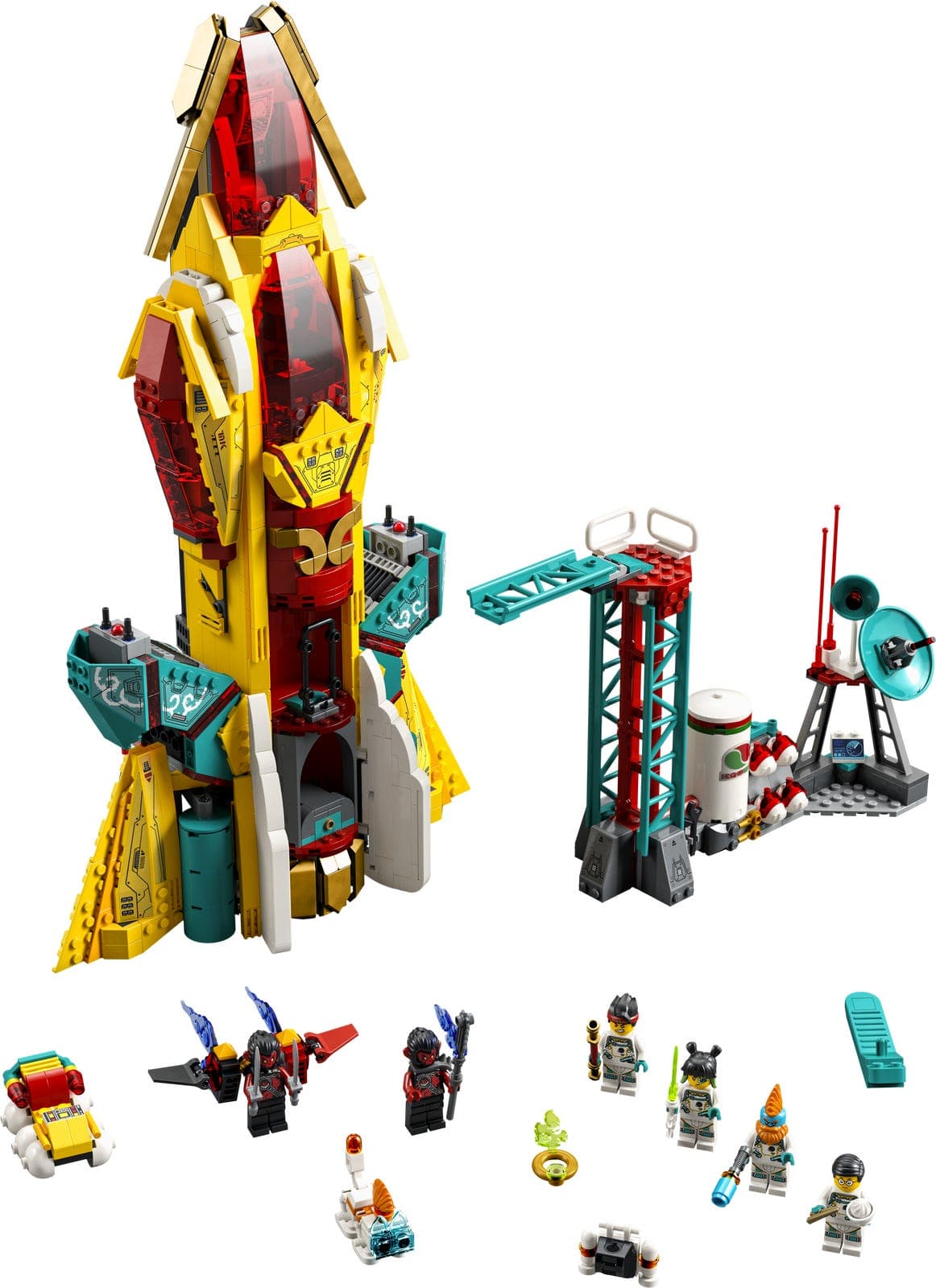 LEGO sættet Monkie Kid's Galactic Explorer